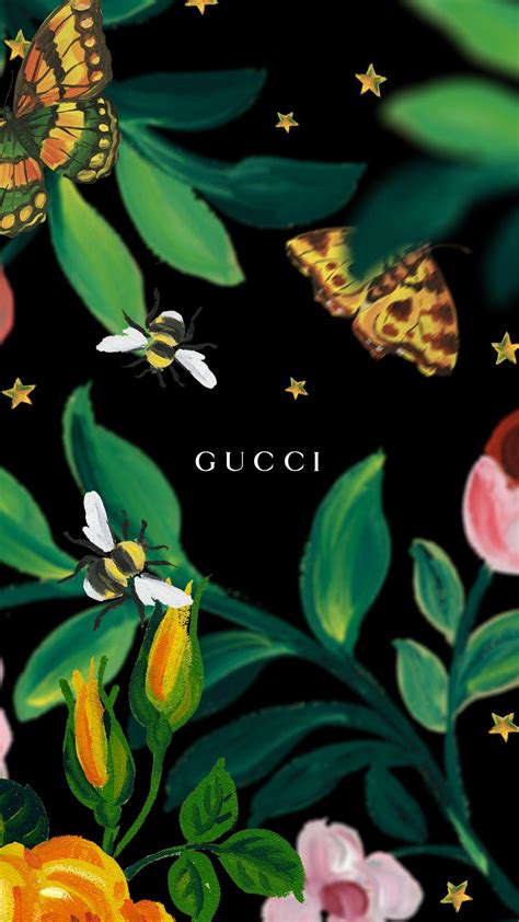 gucci bee wallscreen